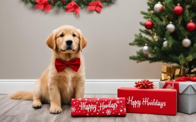 Happy Howlidays: Training Tips for Well-Behaved Dogs During the Holidays